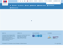 Tablet Screenshot of bcmongolia.org